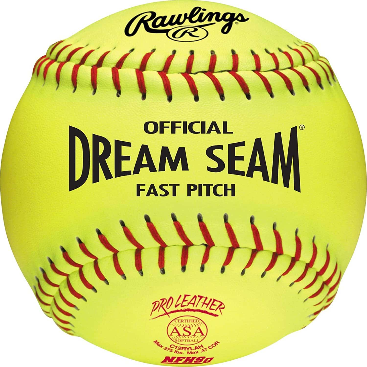 Dream Seam 12 Pack Softball Size 12