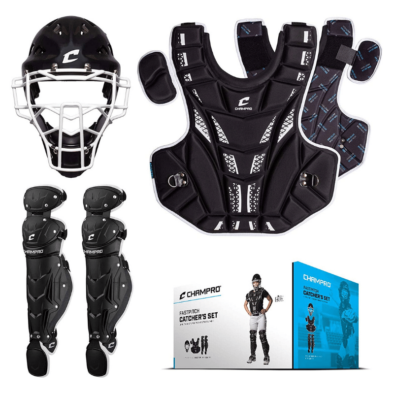 Fastpitch Youth Catcher Set Face Mask Helmet