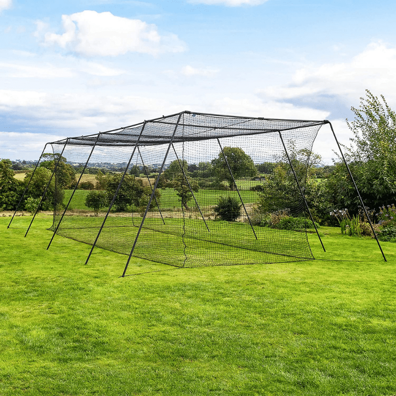 Fortress Trapezoid Baseball Batting Cage Complete Package